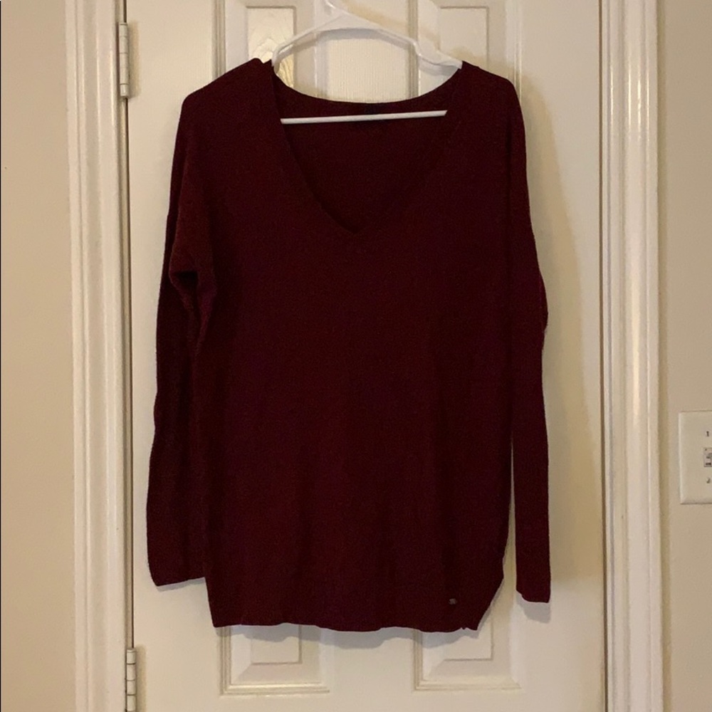 Maroon American Eagle Sweater